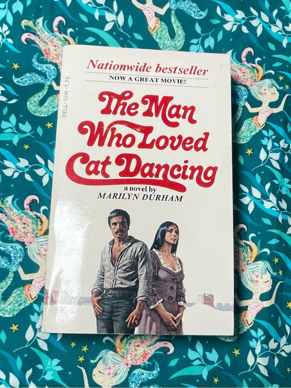 Vintage book The Man Who Loved Cat Dancing ~ Western Romance